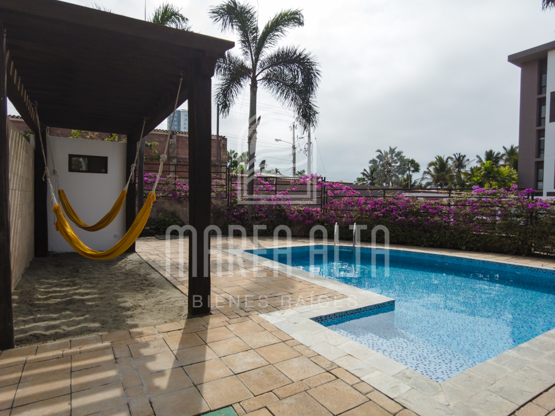 Departamento con vista al mar en Punta Blanca